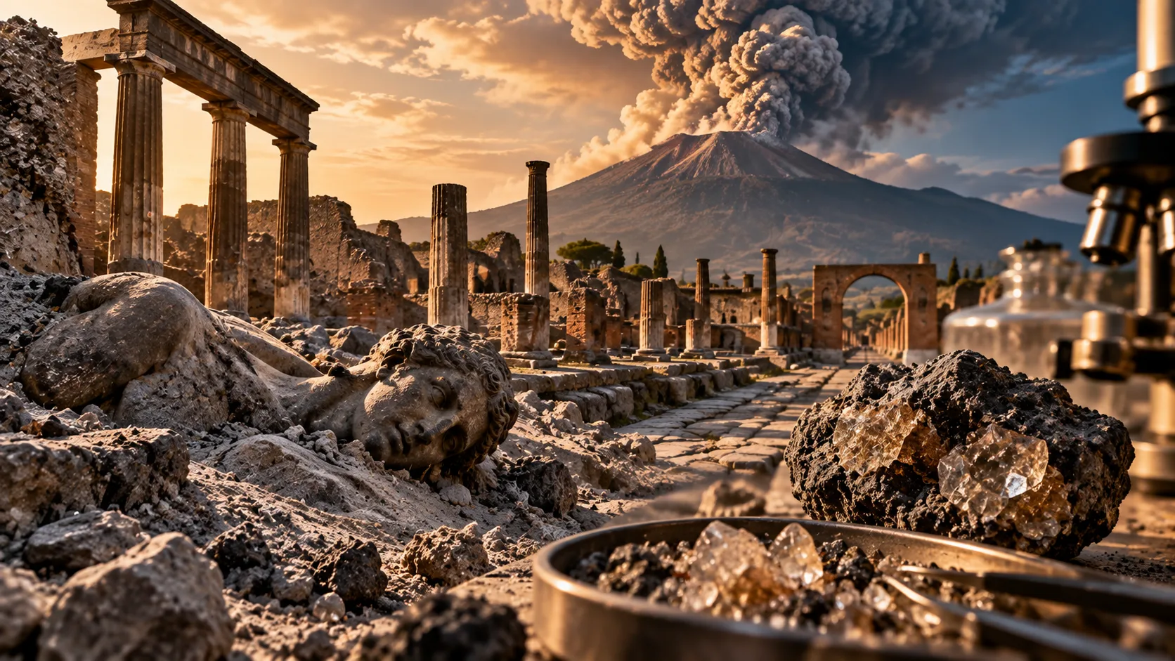 Pompeje po takmer 2 000 rokoch spresnili geologické hodiny. Vedci vďaka nim dokážu lepšie datovať erupcie